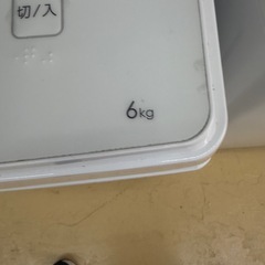 洗濯機　2022年　ニトリ　6キロ　NTR60の画像