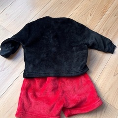 futafutaミッキー上下セット、80cmの画像