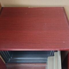 金庫（木製キャビネット付き）の画像