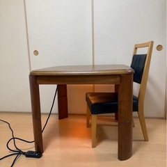 【ほぼ未使用】こたつ　の画像