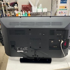 ロ2511-715SHARP 液晶カラーテレビ 2T-C32AE1 2020年製　リモコン付き　地上波のみ動作確認済み　キズ汚れ有りの画像