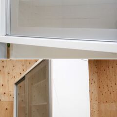 ≪zyt2604ジ≫ nitori/ニトリ キッチンボード/食器棚 モデナ140 幅140cm 高さ200cm ソフトクローズ ホワイト/白系 中古家具/宮城県仙台市/リユースストレージ仙台 071120-03の画像