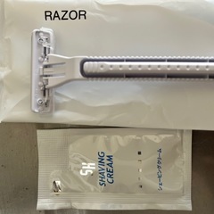 格安！　髭剃り　新品　繰り返し使えるものです！の画像