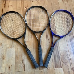 INTEGRON IG-201  テニスラケット　 ３本セット　ケースありの画像