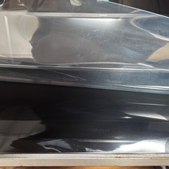 （引取確定　問い合わせ終了☑️）ガラス天板 パソコンデスクの画像