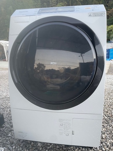 12/6土日決定Panasonic 10kg ドラム式洗濯機 乾燥式2018年製