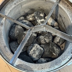 【中古】火消しつぼになる七輪 HS-250の画像