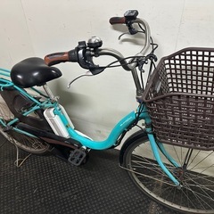 東京23区配達無料🌈新基準 ヤマハ　パスナチュラ　8.9Ah リチウム 電動自転車 中古　BS 5276の画像
