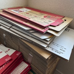 激安！！新品　段ボール　60サイズ　大量！！プラスおまけ多数！メルカリなどフリマ向けの画像