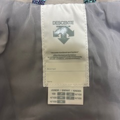 スノーボード　DESCENTE　ウェア　100cmの画像