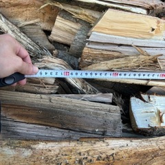 未乾燥広葉樹ミックス薪軽トラ1台5000円、の画像