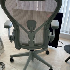 Herman Miller（ハーマンミラー）アーロンチェア リマスタード Mineral（ライトグレー）の画像