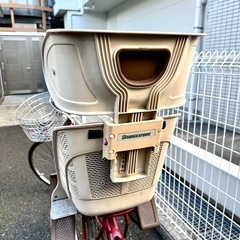 ブリヂストン　子供乗せ自転車　　電動なし
の画像