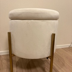 Etincelle エタンセル　スツール　椅子　チェア　サイドテーブル　ベロアの画像