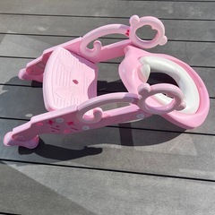 トイレトレーニング 便座 子ども トイトレ 自立式ステップ 補助便座の画像