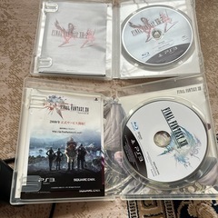 PS3 本体　コントローラー　ファイナルファンタジー　ソフト　2点の画像