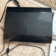 PS3 本体　コントローラー　ファイナルファンタジー　ソフト　2点の画像