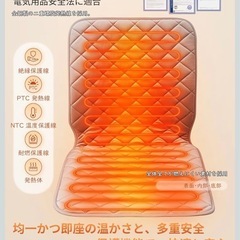 ホットマット 電気座布団 省エネ 丸洗い可 PSE認証済み 45*90cmの画像