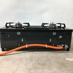 Paloma/パロマ ガステーブル IC-S37DX-L ブラック/黒 2022年製 スパーク確認のみ ガラストップ 25k菊NSの画像