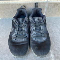 ナイキ　キッズ　スニーカー　ブラック　19.0　の画像