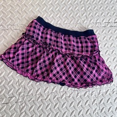 リバーシブル　スカート　110cmの画像