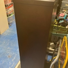 モダン仏壇  ダーク色  ライト付 リビング 現代 家具調　USEDの画像