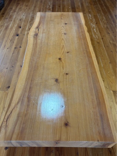 一枚板　ローテーブル