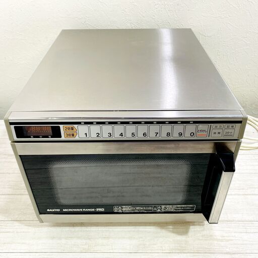 【動作品】サンヨー 業務用電子レンジ EM-1503 200V対応 60Hz 大容量  コンビニ 飲食店 厨房用品 加熱機 SANYO