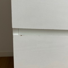 木製　4段チェストの画像