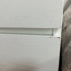 木製　4段チェストの画像