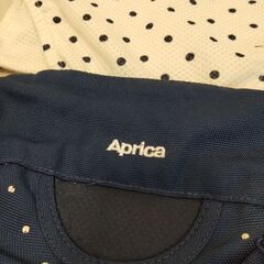 Aprica　抱っこ紐　ネイビー　美品の画像