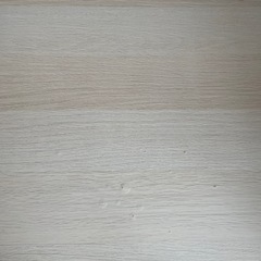 IKEA デスク ホワイト 木目天板の画像