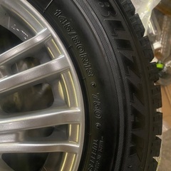 確定【4本】145/80R13 ブリヂストン ブリザック タイヤ＆ホイールセットの画像