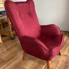 一人用リラックスソファ【町田市再生家具】252481の画像