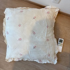 引き渡し予定者決定【本日限定あげます】ニトリ　ジャンボクッション　2個セット　(カバー付き)の画像