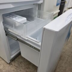 J2184【リユースのサカイ柏店】TOSHIBA 東芝 ２ドア 冷蔵庫　GR-V15BS-W　2023年製　クリーニング済み 参考価格 48,600円の画像