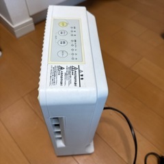 【差し上げます】人感センサー付きセラミックファンヒーターの画像