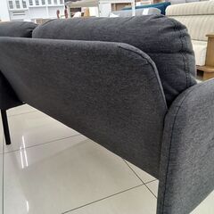 ★リユースのサカイ日立店★HJ8444 IKEA ソファ グレー H67×D74×W123 クリーニング済み の画像
