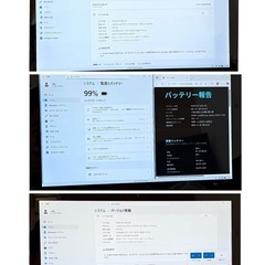 71122-10 NEC 2in1タブレット VersaPro VKT12S-7 Core i5 8GB 128GB Office2024 BT良好の画像