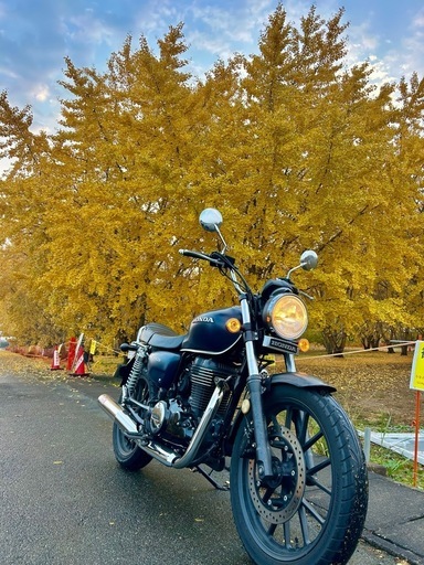 GB350  カスタム　ヨシムラマフラー