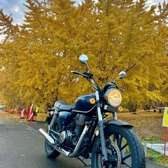 GB350  カスタム　ヨシムラマフラー
の画像