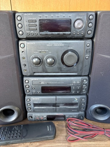 【動作確認】SONY ミニコンポ　リモコン付属 テレビリモコン（本体付属品） 商品一覧 | 製品付属品 | ソニー