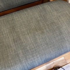 ジャンク品　ニトリ　ダイニングソファー　の画像