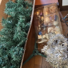 クリスマスツリー120㎝ライト付の画像