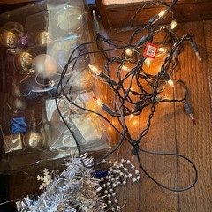 クリスマスツリー120㎝ライト付の画像