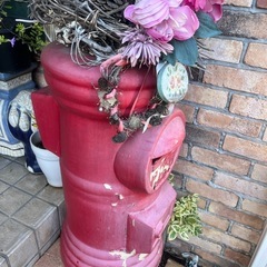 配送可能！アンティーク　郵便ポストの画像