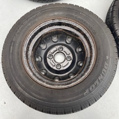 軽トラ＆軽バン用タイヤホイール  DUNLOP ENASAVE VAN01 145R12 6PR LT
の画像