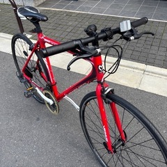 カノーバー(CANOVER) クロスバイク VENUS クロスバイク レッドの画像