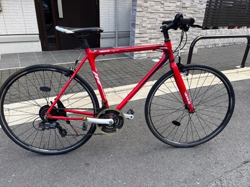 カノーバー(CANOVER) クロスバイク VENUS クロスバイク レッド