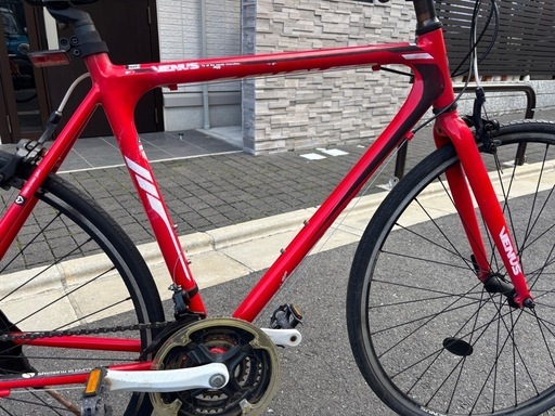 カノーバー(CANOVER) クロスバイク VENUS クロスバイク レッド クロス